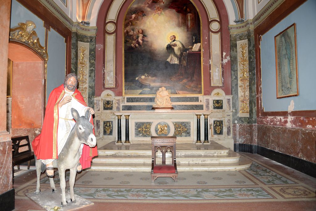 35 Capilla de Juan Luiz Gonzaga and Jesus On A Donkey Catedral Metropolitana Metropolitan Cathedral Buenos Aires